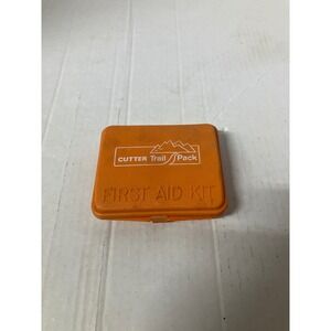 Cutter Trail Pack First Aid Kit Orange Portable Travel‎ Camping Hiking